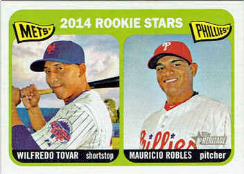 Wilfredo Tovar's 2014 Topps Heritage card (from my collection)